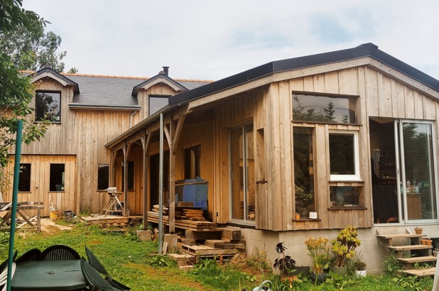 26 – Auto-construction d’une maison en charpente traditionnelle